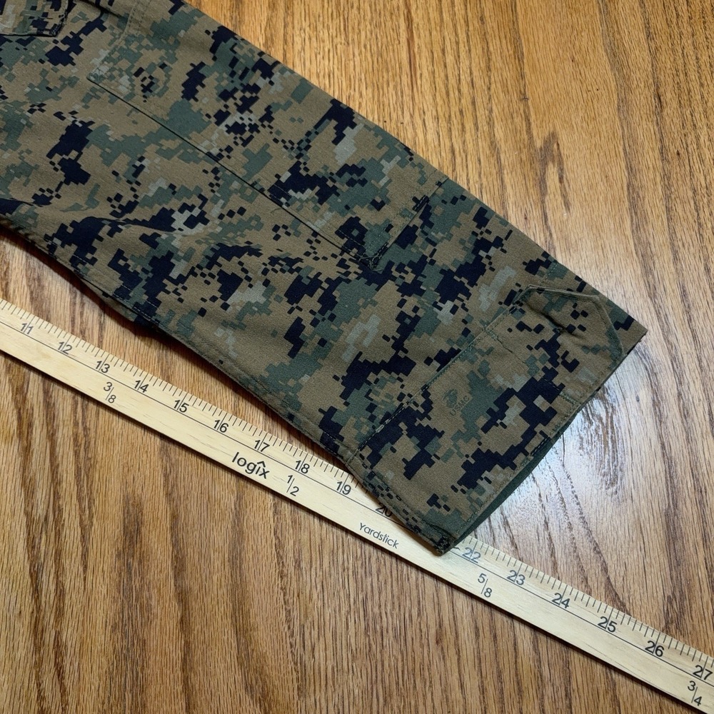 US Marines Woodland Marpat Digital Camo Shirt Small Regular American Apparel - Picture 9 of 10